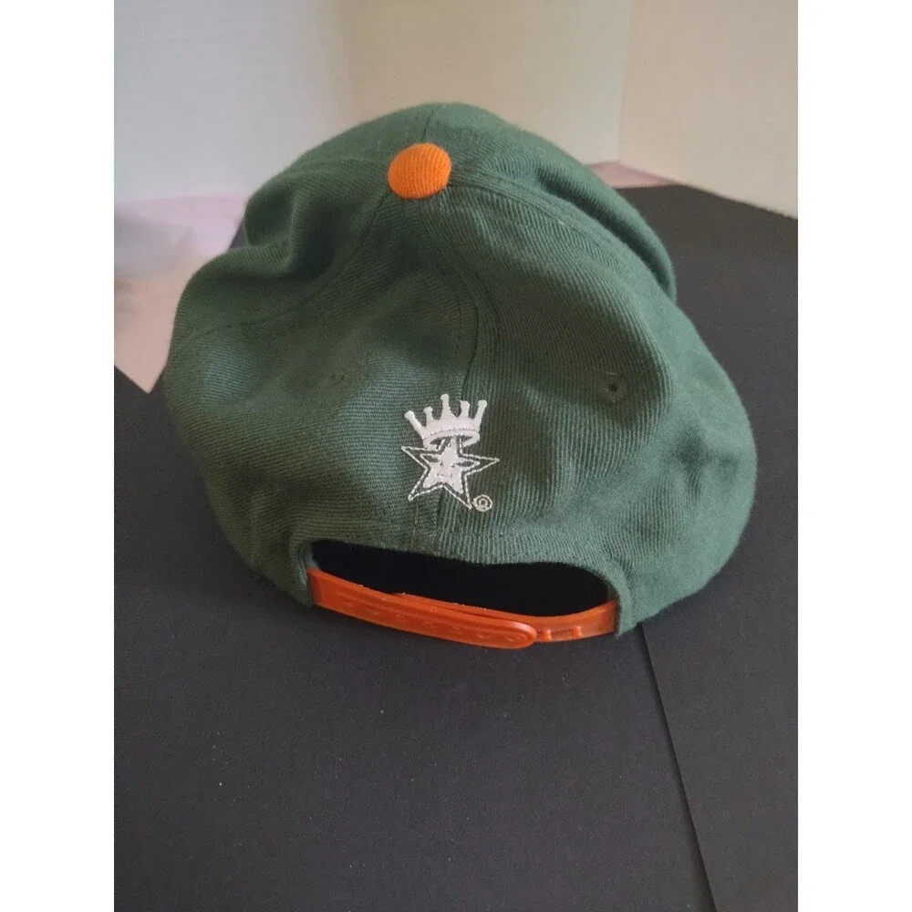 OBEY World Wide Propaganda Snapback Hat Orange&Green